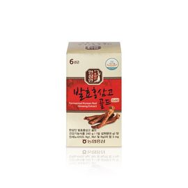 [NH Red Ginseng Hansamin] Fermented Red Ginseng Gold 240 g x 1 bottle_Immunity, anti-oxidation, anti-aging, memory improvement, fatigue recovery_Made In Korea